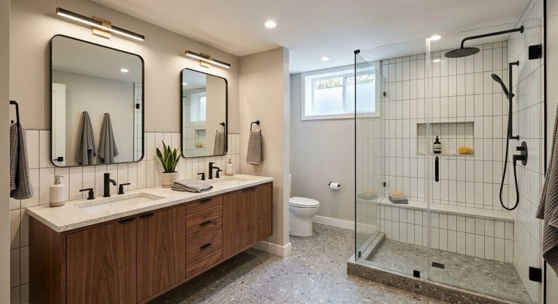 Basement Bathroom Remodeling in Chittenden County, VT