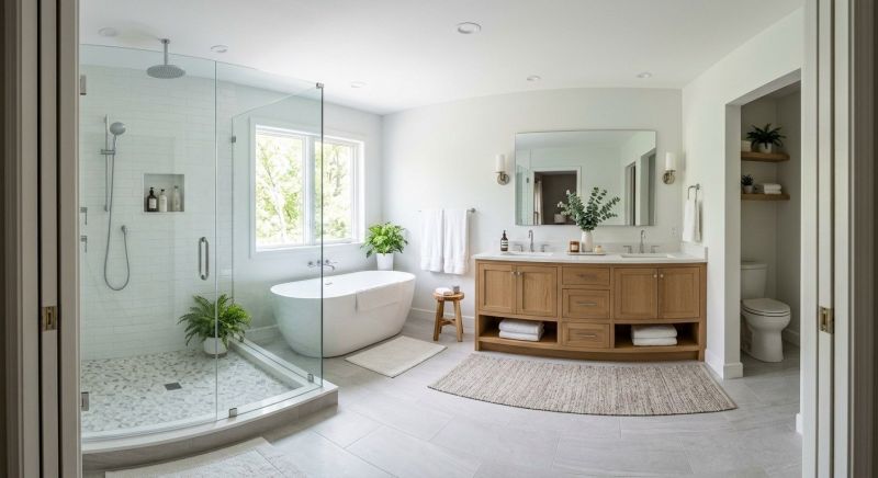 Bathroom Enlargement in Chittenden County, VT