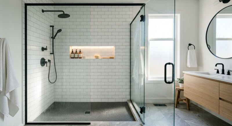 Bathroom Shower Renovation in Chittenden County, VT