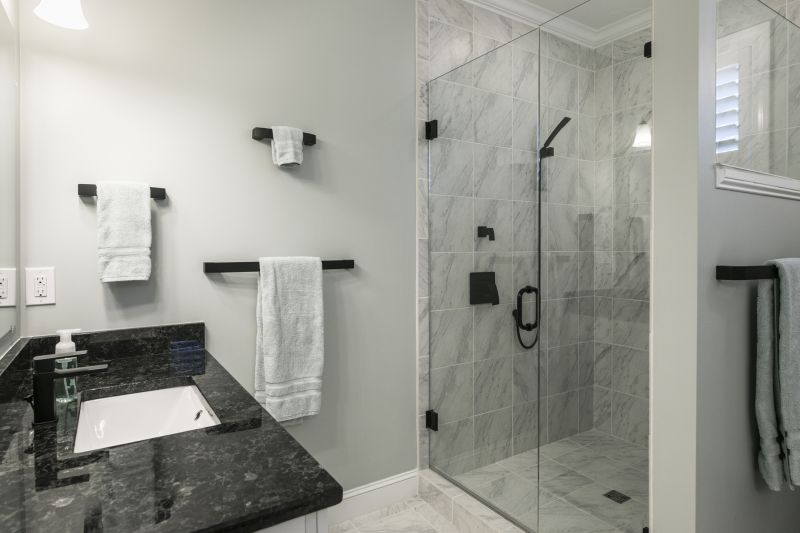 Granite Shower Installation in Chittenden County, VT