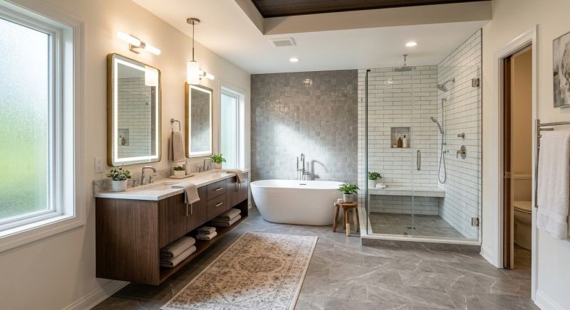 Luxury Bathroom Remodeling in Chittenden County, VT