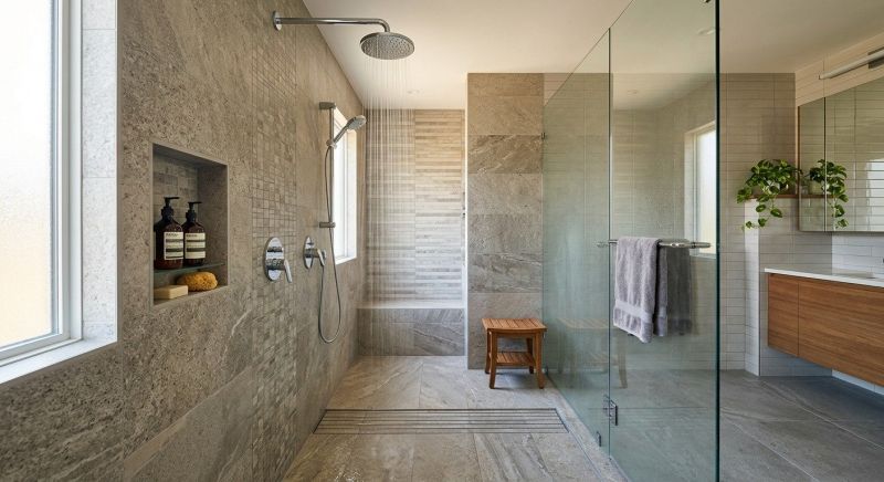 Shower Enlargement in Colchester, VT