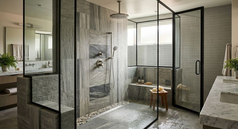 Shower Enlargement in Vergennes, VT