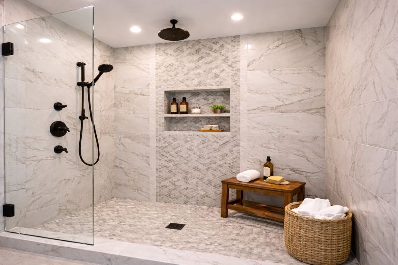 Shower Enlargement in Vergennes, VT