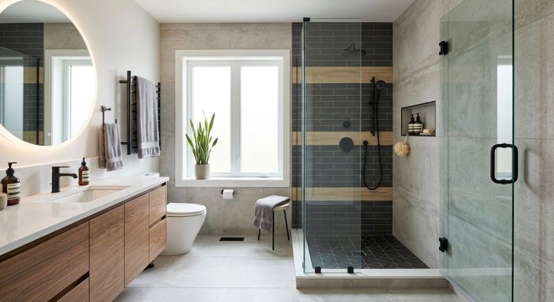 Tub To Shower Conversion in Milton, VT