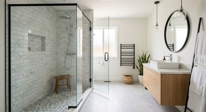Tub To Shower Conversion in Williston, VT